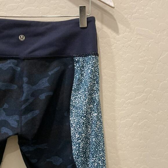 Lululemon Sashiko Wunder Unders Camo & Pebble Size 8 - Picture 10 of 15